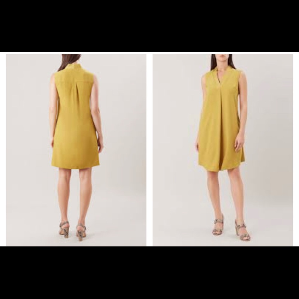 Hobbs Davina Dress in color Citron